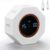 Small Rechargeable Pomodoro Timer, Gravity Sensor Auto-Rotating 7 Preset Times (1/3/5/15/30/60/90 min) & Count Up Mode, Digital Kitchen Timers for Cooking, Work and Study (Pearl White)