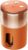Waterless Essential Oil Diffuser: 𝟗 𝐂𝐨𝐥𝐨𝐫𝐬 𝐋𝐄𝐃 Scent Diffuser for Home&Car&Office – Portable Diffuser with 48H Battery, 4 Timers & 3 Mist Levels, Bright Orange