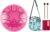 Steel Tongue Drum with Carrying Case: 6 Inch 8 Notes Rain Drum for Outside | Steel Drum with Bag Mallets Music Book Note Stickers for Garden Meditation Yoga Beginner, Key of C, 440Hz, Pink