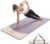 EaseUp Extra Thick Yoga Mat -2/5 inch (10MM), 72.8×31.5″ Extra Long-Wide, Professional TPE Non-slip yoga mats for Yoga,Exercise, Workout,Pilates and Fitness, with strap