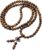 Jovivi Tibetan 6mm 8mm 108 Natural Tiger Eye Gemstone Beads Prayer Mala Bracelet Necklace