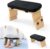 BALAPET Adjustable Height Meditation Bench, Portable Folding Meditation Chair with Velvet Cushion, Ergonomic Meditation Kneeling Stool for Yoga, Mindfulness&Zen Practice(Black)