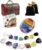 Crystals and Healing Stones – Thumb Worry Stones for Stress Relief Gifts – 7 Chakra Crystal Stones Set, Real Natural Raw Reiki Positive Energy for Meditation, Birthday Crystal Gifts Set for Women