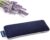 Lavender Weighted Eye Pillow – Soft Plush Removable Cover, Moist Heat & Cold Therapy, Natural Aromatherapy Eye Compress Pillow for Relaxation, Yoga, Meditation, and Sleep, Navy Blue