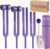 Tuning Forks for Healing (128Hz, 136Hz, 256Hz, 384Hz) with 2-IN-1 Stand Activator, for Meditation, Yoga, Chakra Balancing & Deep Relaxation