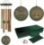 ASTARIN Wind Chimes for Outside, Large Outdoor Windchimes with Engraved Tree of Life, Premium Tuned Metal Chimes for Mother/Grandma, Home & Garden Decor with Soothing Tone