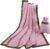 BLESSUME Altar Tarot Table Cloth for Reading Wicca Square Divination Velvet Cloth with Tarot Pouch (Pink 1)