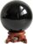 Mina Heal Genuine Obsidian Crystal Sphere for Meditation, Divination, and Feng Shui – Black Crystal Ball for Scrying and Healing
