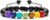 Men Women 8mm Lava Rock Beads Chakra Bracelet Braided Rope Natural Stone Yoga Bracelet Bangle