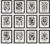Everyday Designs Zodiac Wall Art – Scandinavian Astrology Decor, Celestial Wall Art, Zodiac Signs, Constellation Poster, Celestial Decor, Horoscope Posters – Unframed Set of 12 (11×14”) Prints