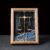 Natural Crystal 12 Zodiac Sign Photo Frame, 12 Zodiac Sign Night Sky Home Desktop Or Wall Decoration, Meditation Yoga Reiki Birthday Gift-Libra – Lapis Lazuli