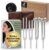 ENSO Resonance 128Hz Tuning Forks for Healing Set, Sound Healing | Lead-Free Aluminum Alloy, Weighted and Unweighted, 4 Calibrated Frequencies, Hockey-Puck Activator, Vegan-Leather Pouch