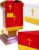 Cutecrop Set of 3 Reversible Parament Set Clergy Table Runner Bookmark Altar Cloth Pulpit Scarf with Gold Cross Church Pulpit Accessories for Christian Sanctuary Gift(Red and White)