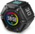 Jack Pomodoro Timer – Productivity Cube, Visual Focus Timer, Mute & Vibration & Adjustable Sound Alert, for Office, ADHD, Study, Work, 3/5/10/25/30/60min & Custom Countdown – Black