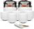 RYAN DVAN 432Hz 7-12 inch Crystal Singing Bowl Set of 7 with Free Carrying Case, Frosted Quartz Sound Bowls for Chakra Healing, Meditation,Yoga,Sound Therapy,Mindfulness,Relaxation & Stress Relief