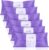 SuzziPad Lavender Eye Pillows for Relaxation with Aromatherapy, Weighted Mask for Sleeping, Hot & Cold Therapy Compress for Dry Eyes, Yoga Meditation Pillow, Purple, 6 Packs