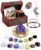 Crystals and Healing Stones Set – Chakra Crystals Gift for Women, Thumb Worry Stones, Chakra Bracelets, 7 Chakra Stones Set, Orgone Pyramid for Positive Energy Balance, Birthday Gifts for Women