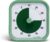 TIME TIMER Home MOD – 60-Minute Visual Timer, Home Edition, Silent Operation, for Homeschool Supplies, Study, Office & Meetings (Fern Green)