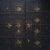 29.5X29.5in Altar Cloth Star Printed Tarot Cloth Black Mystical Tarot Tablecloth for Reading,Divination Magic Spiritual Rituals
