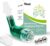 Giyosk Breathing Exercise Device for Lungs, Lung Expansion and Mucus Relief Device, Portable Expiratory Breathing Exerciser with A Set of Accessories, Breathing Trainer for Lung Cleanse(Green)