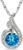 Kate Lynn Birthstone Rise From the Ashes Phoenix Necklaces for Women, White Gold Plated & Crystals from Austria, Birthday Gift for Women, Symbol of Luck and Renewal