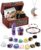 Chakra Healing Crystals Set – Crystals and Healing Stones, Chakra Bracelets, Amethyst Crystal Wand and Ball, 7 Chakra Stones Set, Energy Balance and Protection, Relief Anxiety Stress Gifts for Women