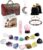 Crystals and Healing Stones Set, Chakra Healing Crystals, 7 Chakra Stones Set, Chakra Bracelets, Rose Crystal Wand and Ball, Reiki Energy Balance and Protection, Relief Anxiety Stress Gifts for Women