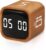 VEWINGL Cube Productivity Timer, 5/10/30/60 Min Presets + Custom Countdown, Silent/Vibrate/Sound Alarm, Pause & Resume, Desk Timer for Work, Study, Tasks, Kitchen