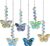 6PCS Crystal Butterfly Suncatchers for Window Hanging Ornaments Sun Catcher | Rainbow Maker,Sun Catchers Indoor Window,Wedding Garden Home Decor,Glass Ornaments for Christmas Tree,Gifts For Women Sister