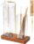 2 in 1 Incense Holder with Glass Jars, Large Incense Holder for Sticks, Upside Down Incense Burner with Ash Catcher & Storage for Meditation Yoga Spa Home Decor – 20 Incense Sticks & Brush