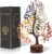 YATSKIA 7 Chakra Crystal Tree – Handmade Healing Crystal Trees with 7 Chakra Stones | Tree of Life for Meditation | Feng Shui | Birthday Gift for Woman | Gifts for Women | Home Decor | Office Décor