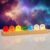 Ornalrist 7 Chakra Crystal Ball Ice Cracks Spheres with Wooden LED Light Base – 40mm Crystal Balls Set for Meditation Positive Energy Night Light Home Decoration