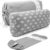 Y O GAYO Yoga Bolster – Made with 100% Cotton, Yoga Pillow Set Includes Extra Washable Cover and Carry Bag