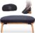 Mindful Modern Folding Meditation Bench – Bamboo Kneeling Stool w/Locking Magnetic Hinges – Prayer Kneeler Seiza Chair w/Soft Pillow & Travel Bag