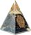 Orgone Black Tourmaline Pyramid – Healing Crystal for Protection, Motivation, EMF Shielding & Meditation – Orgonite Pyramid for Chakra Balancing, Reiki, Spiritual Energy & Positive Vibrations