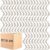 100 Pcs 4 Inch Wedding Tambourine Bulk Drum for Adults Hand Held Percussion Gift Wood Metal Jingles Musical Educational Drum Instrument for Church Wedding Party Favor