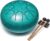 Lronbird Steel Tongue Drum 6 Inch 8 Notes Rain Drum Style Gift | Calming, Relaxation, Meditation, Education, Musical Instrument for Adults Beginners (Malachite)