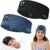 2 Pack Sleep Headphones Headband, Bluetooth Sleeping Headphones for Side Sleepers, Wireless Headband Headphones with Ultra-Thin Speakers, Noise Cancelling Sleep Mask Headphones for Women & Men