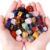 DUQGUHO 30 Pcs Healing Crystal Chakra Stones Set Polished Tumbled Stones Crystals Bulk Amethyst Rose Quartz Obsidian Lapis Lazuli Clear Quartz Green Aventurine Gemstones Wholesale Crystal Gifts