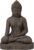 John Timberland Sitting Buddha Statue Sculpture Zen Asian Japanese Garden Decor Outdoor Front Porch Patio Yard Outside Home Balcony House Dark Sandstone Faux Stone Finish Resin 29 1/2″ Tall