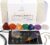 ZATNY Travel Chakra Crystals and Healing Stones Collection – 7 Chakra Set Tumbled Stones, Chakra Pendulum, Interchangeable Cage Necklace, Reference Card, Portable Case, Ebook