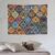 ZhiRain Vintage Bohemian Tapestry Wall Hanging Colorful Mandala Indian Pattern Tapestries Home Decor for Living Room Bedroom Apartment Farmhouse Dorm 30″x40″