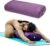 Gaiam Yoga Bolster Pillow, Soft Meditation Cushion for Yoga, Massage and Back Support, Breathable Cotton Fill, Zippered Microfiber Cover, Easy-Carry Handle, Machine Washable