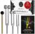 LOTS OF ZEN Tuning Fork for Healing Set (128Hz, 256Hz, 512Hz) | Sound Therapy, Chakra Balance & Grounding, Weighted & Unweighted, 80-Min Expert Video Course, Mallet & Velvet Pouches