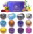 Zodiac Scented Candles Gifts Set, 12 Pack Soy Wax Travel Aromatherapy Candles with Essential Oils, Astrology Constellation Candle Set for Birthday, Mother’s Day, Relaxation, Home Decor