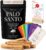 Palo Santo Smudge Kit with 7 Chakra Cards & Wooden Card Stand | 5 high-resin Palo Santo sticks from Peru, not Ecuador – beginner smudging set for meditation, cleansing and gifting