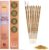 Sagrada Madre 8pcs Wildly Harvested Thick Palo Santo Incense Sticks (Copal), 9” Long – Non-Toxic, Aromatic Incense Sticks (1hr Burning Time) to Heal & Calm Your Body and Environment-Pack x 3
