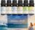 Summer Essential Oils Set for Diffuser, ASAKUKI Tropical Home Fragrance Oils for Women, Beach-Inspired Aromatherapy Diffuser Oils for Bedroom, Bathroom & Living Room