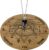 Jetec Pendulum Board Set Wooden Dowsing Divination Board Metaphysical Message with Crystal Divinity Pendulum Necklace for Witchcraft Wiccan Wand Altar Supplies, 3.9 Inch(Wood Color)
