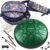LEKATO Steel Tongue Drum With Bag, 6 Inch 11 Notes Steel Drum Beginner Hanpan Drum Percussion for Meditation Yoga Musical Education, Christmas/New Year Gifts for Families/Friends